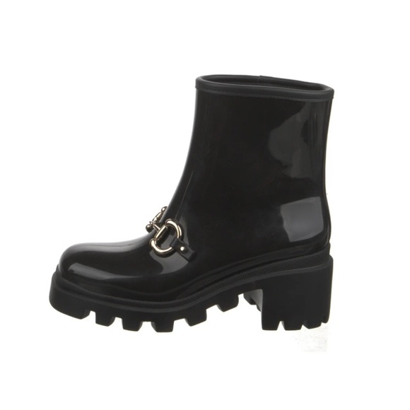 🌟 Host Pick 🌟 Gucci Patent Leather Rain Boots - Picture 9 of 14